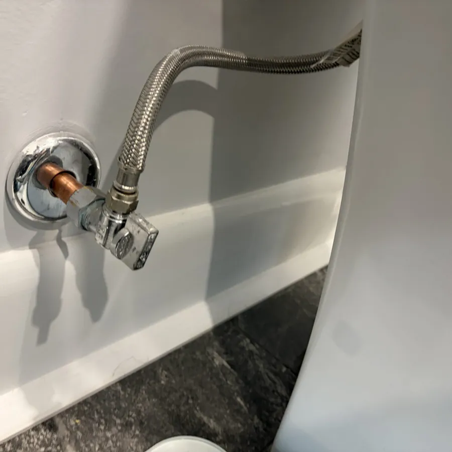 Shower valve and trim installation
